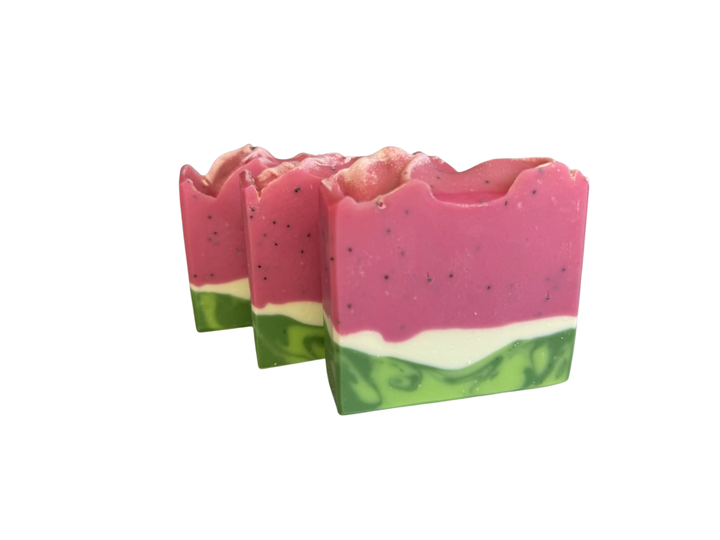 Watermelon Slices Cold Process Soap Bar