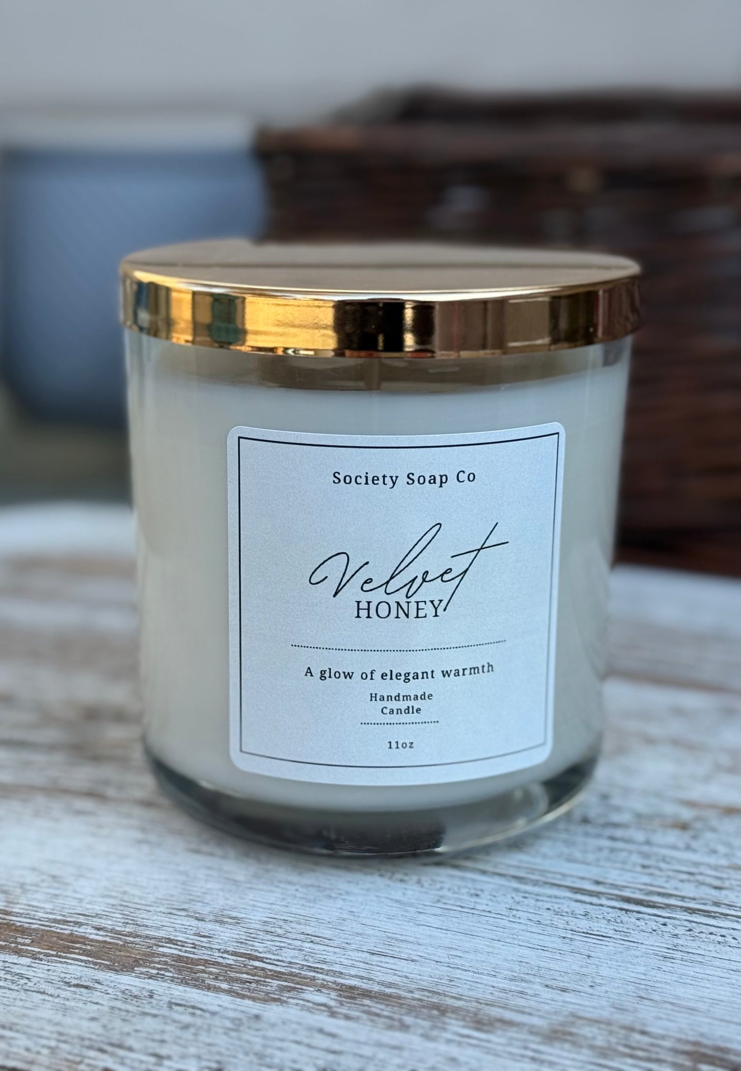 Velvet Honey 11oz Candle