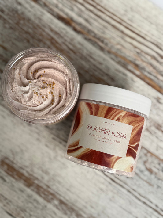 Sugar Kiss Foaming Sugar Scrub 7oz