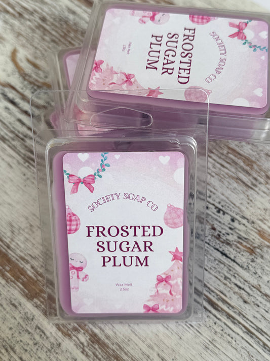 Frosted Sugar Plum Wax Melt