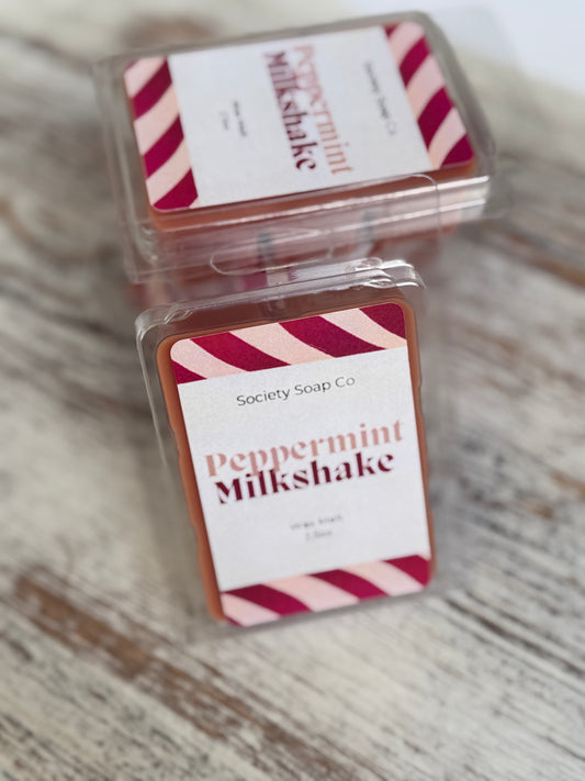 Peppermint Milkshake Wax Melt