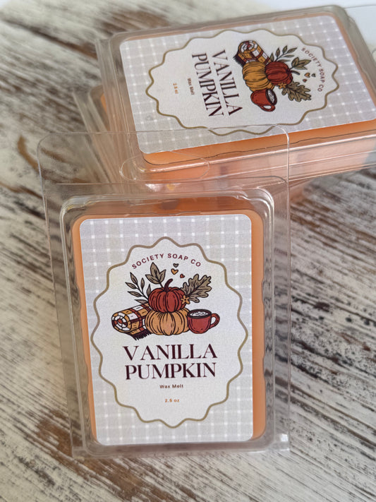 Vanilla Pumpkin Wax Melt
