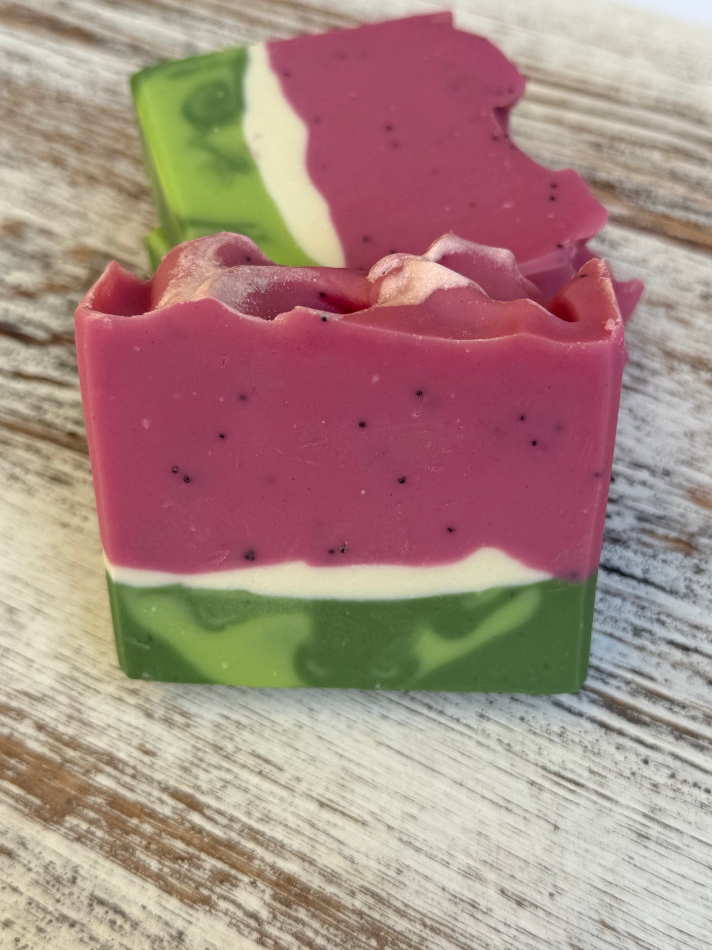 Watermelon Slices Cold Process Soap Bar
