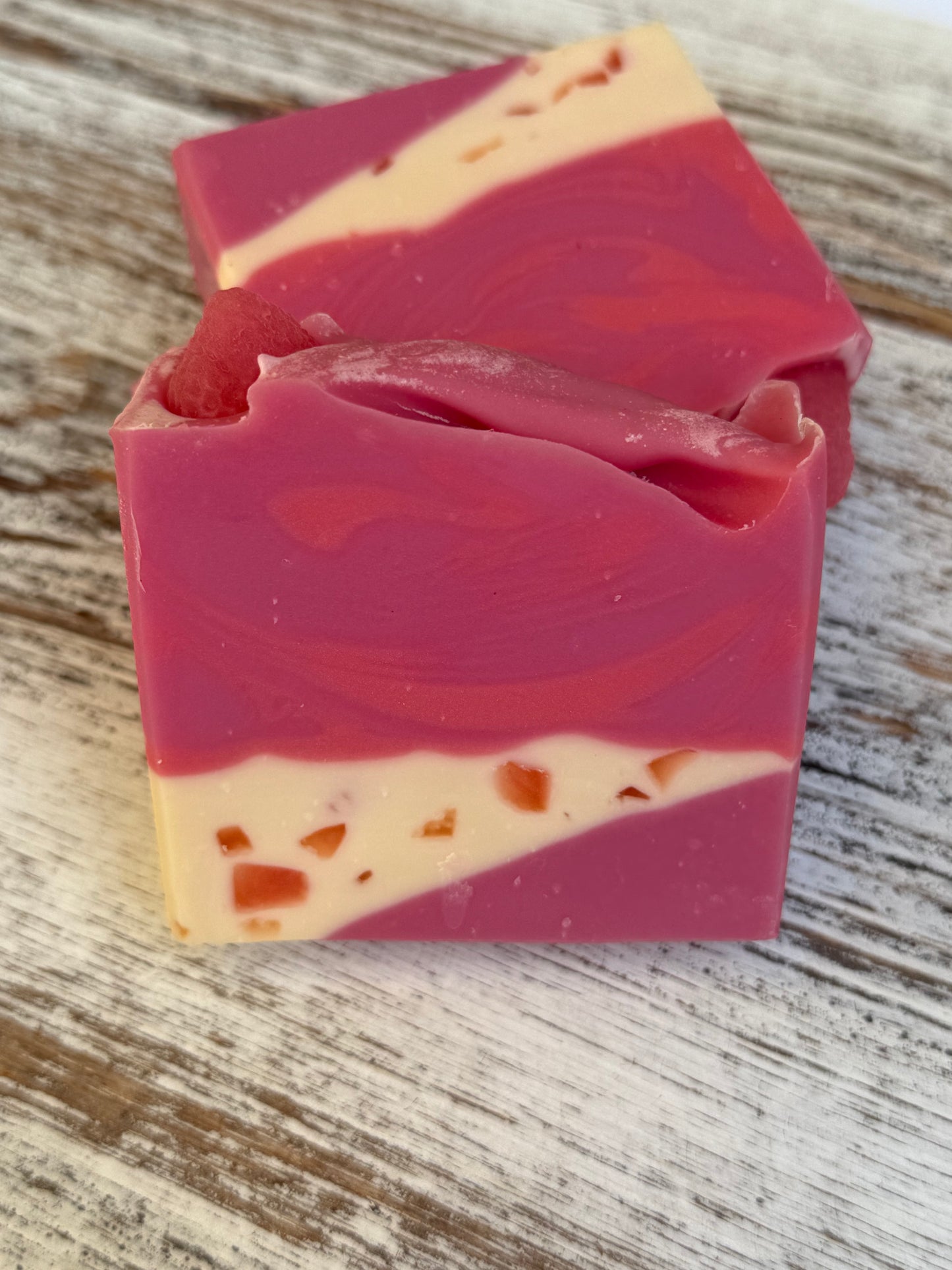 Pink Strawberry Soap Bar